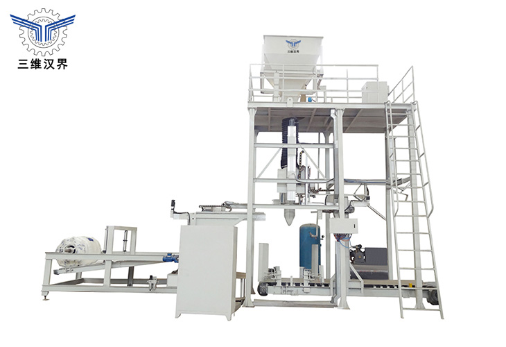 工業(yè)鹽全自動(dòng)噸袋包裝機(jī)功能特點(diǎn)與工作流程